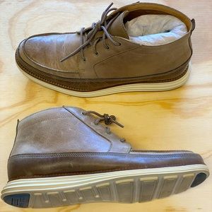 Cole Haan Original Grand Moc Toe Boot Sz.8 Taupe